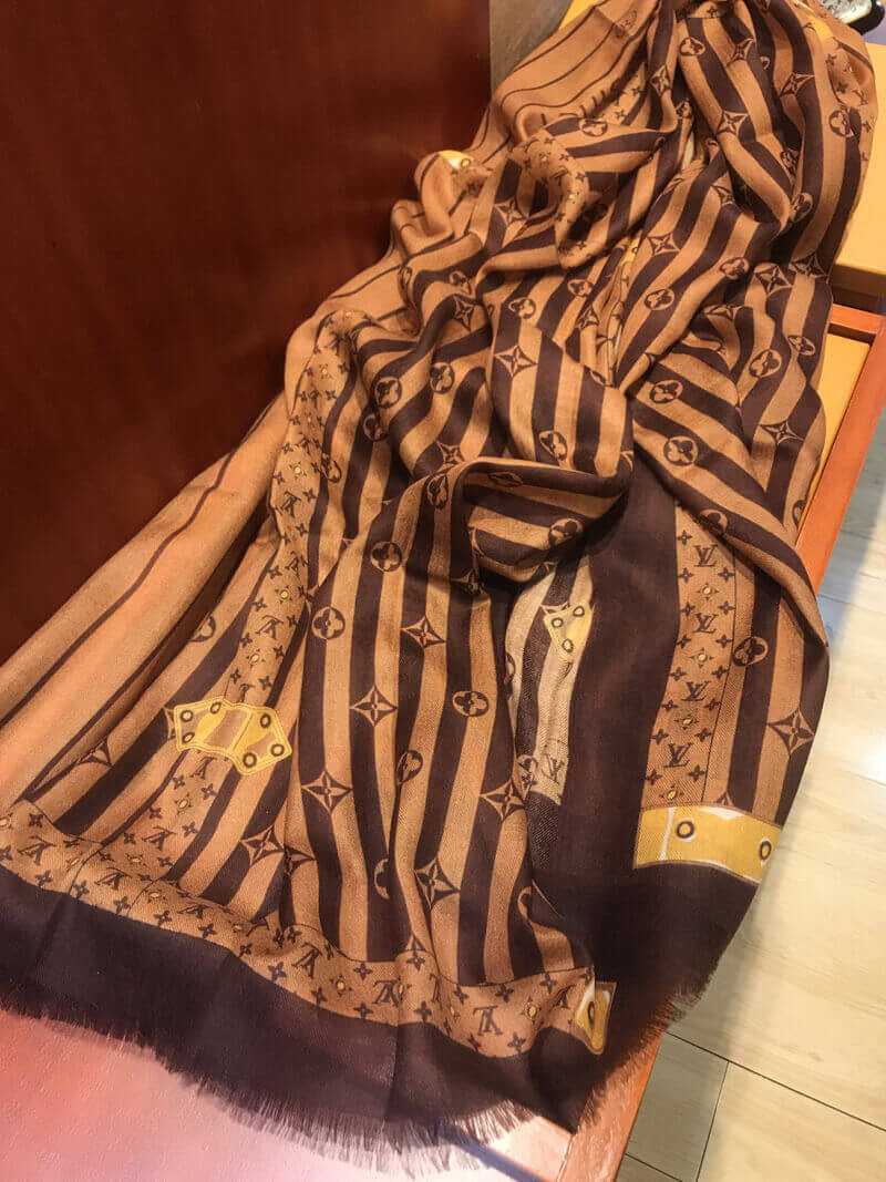 Louis Vuitton Monogram Confidential Scarf 2551