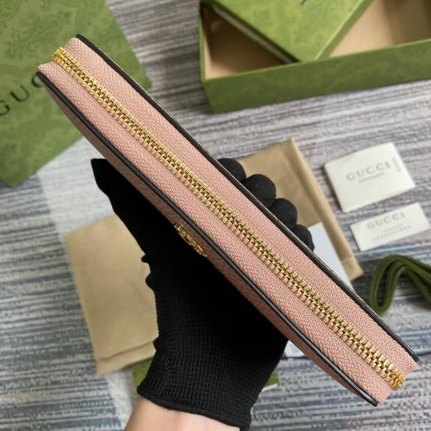 Gucci GG Marmont Zip Around Wallet 456117