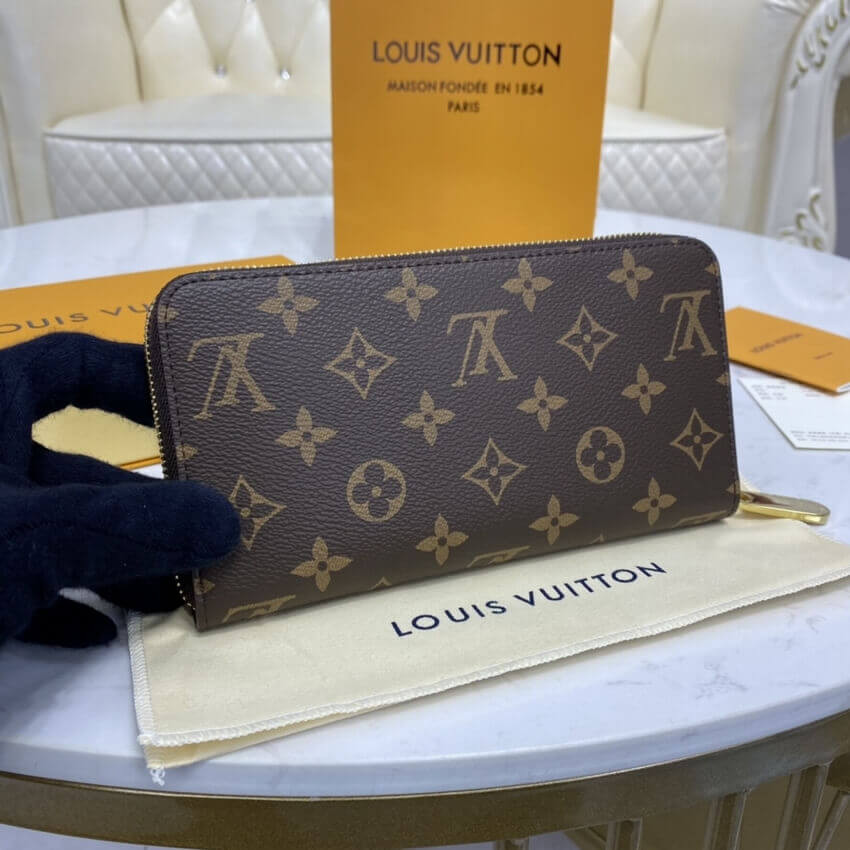 Louis Vuitton Monogram Zippy Wallet M41894 Pink