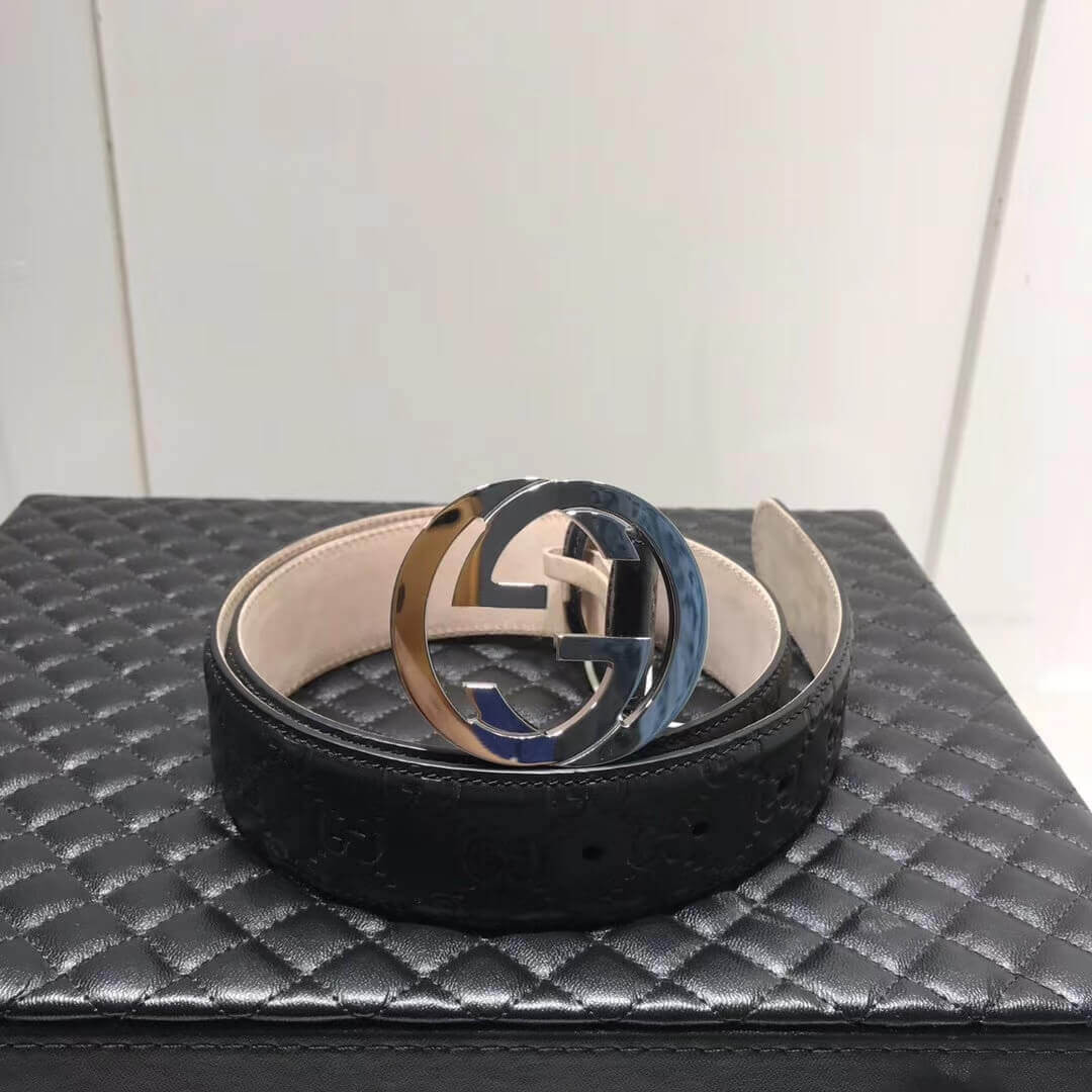 Gucci Signature Leather Belt 411924