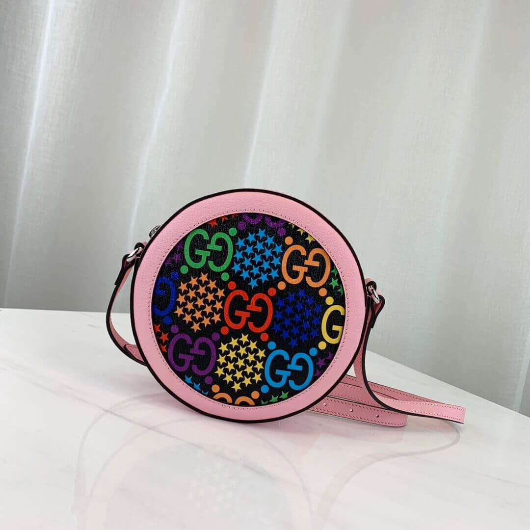 Gucci GG Psychedelic Round Shoulder Bag 603938