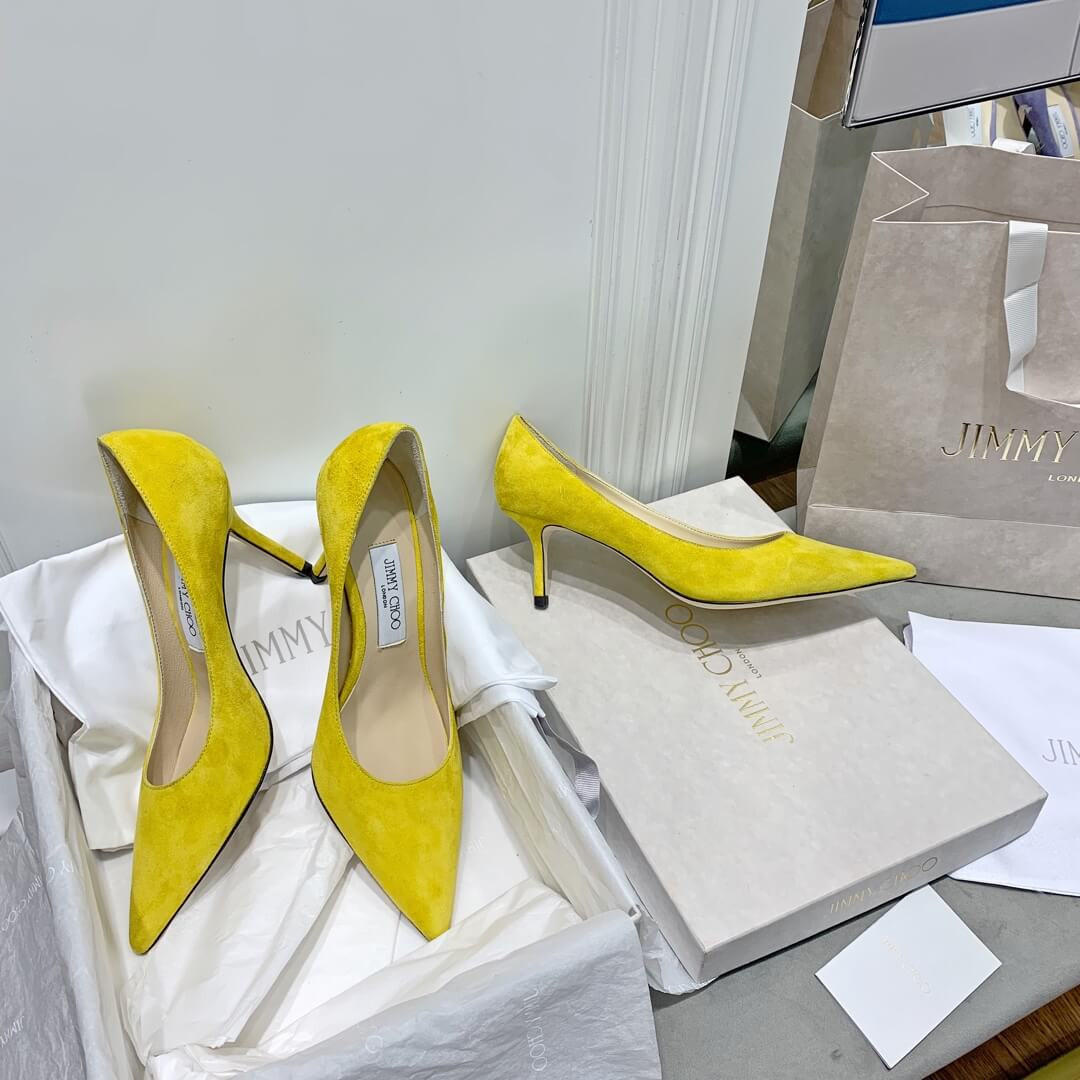 Jimmy Choo Romy Suede Pumps 120011