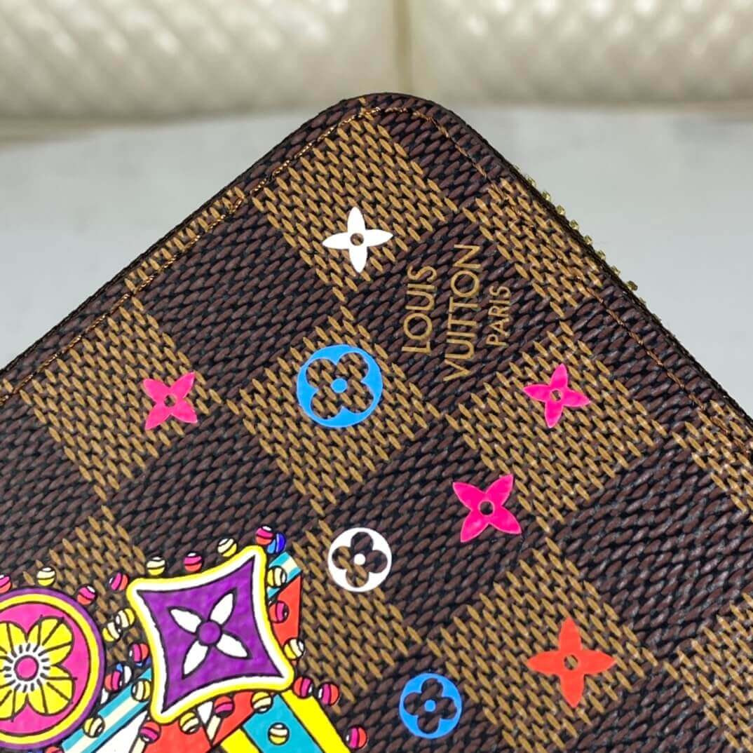 Louis Vuitton Christmas Animation 2020 Zippy Wallet N60403