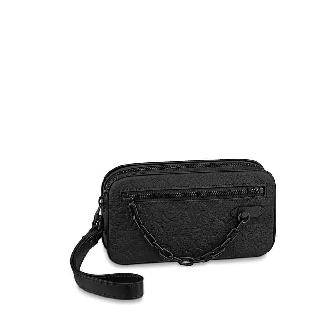 Louis Vuitton Taurillon Monogram Leather Pochette Volga M55703