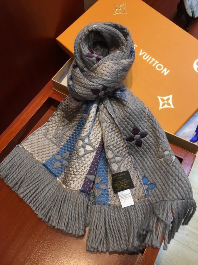 Louis Vuitton Logomania Rainbow Scarf M75874