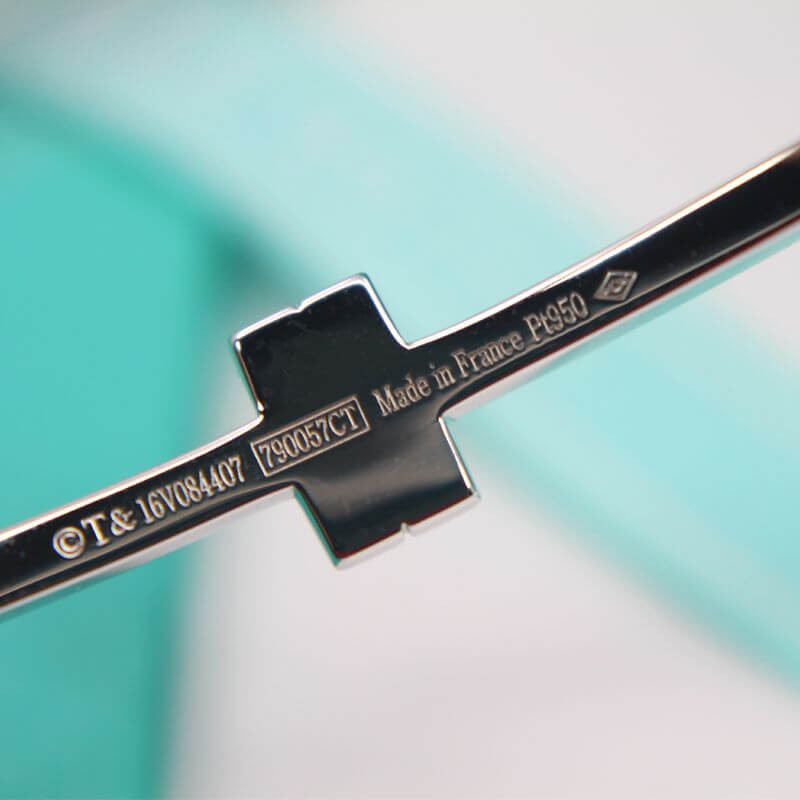 Tiffany & Co T1 Diamond Hinged Wire Bangle 10622