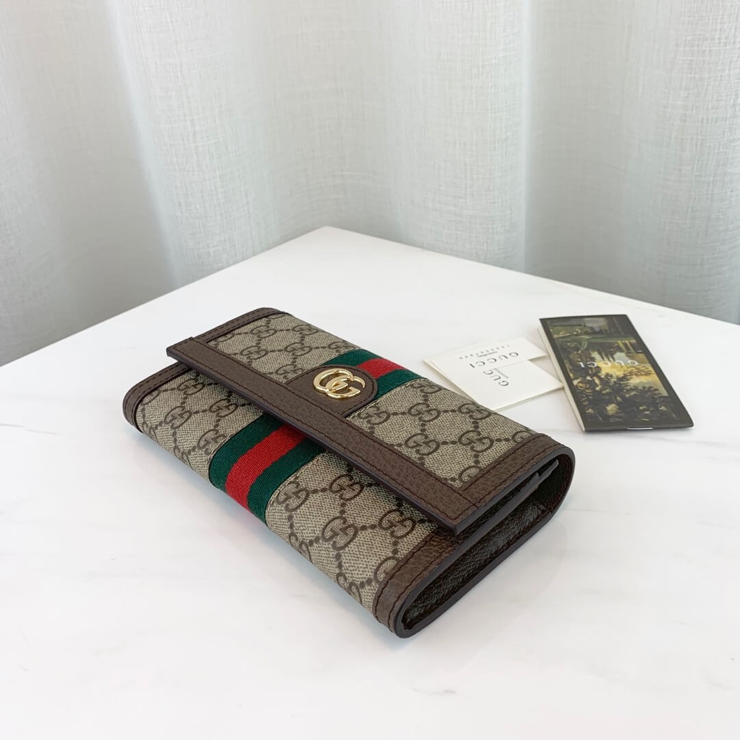 Gucci Ophidia GG Continental Wallet 523153