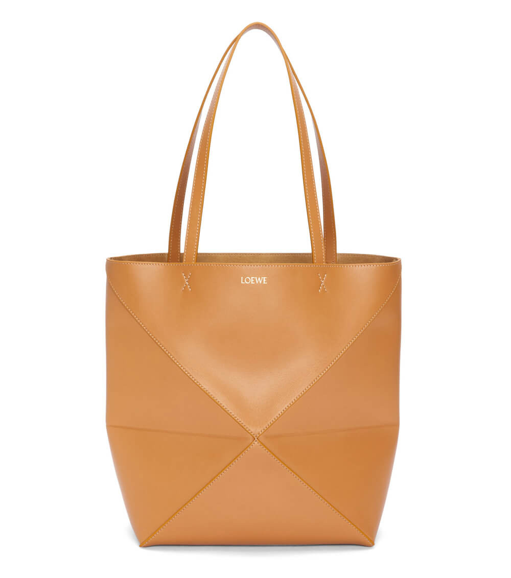 Loewe Puzzle Fold Medium Leather Tote Bag