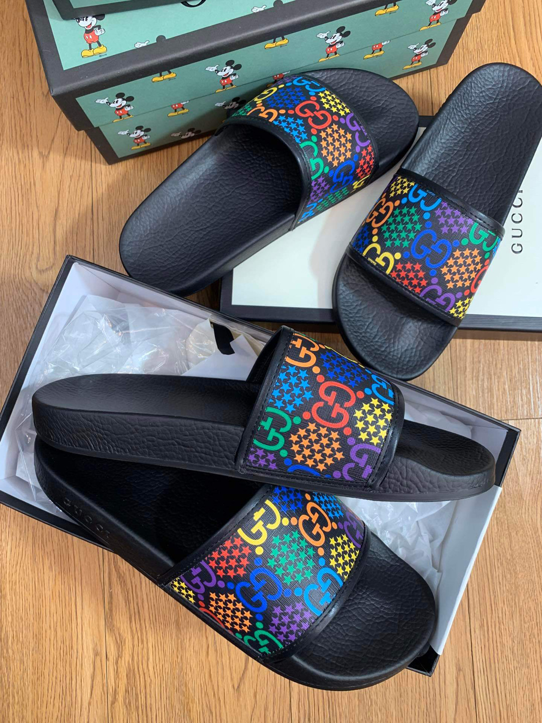 Gucci GG Psychedelic slide 610089