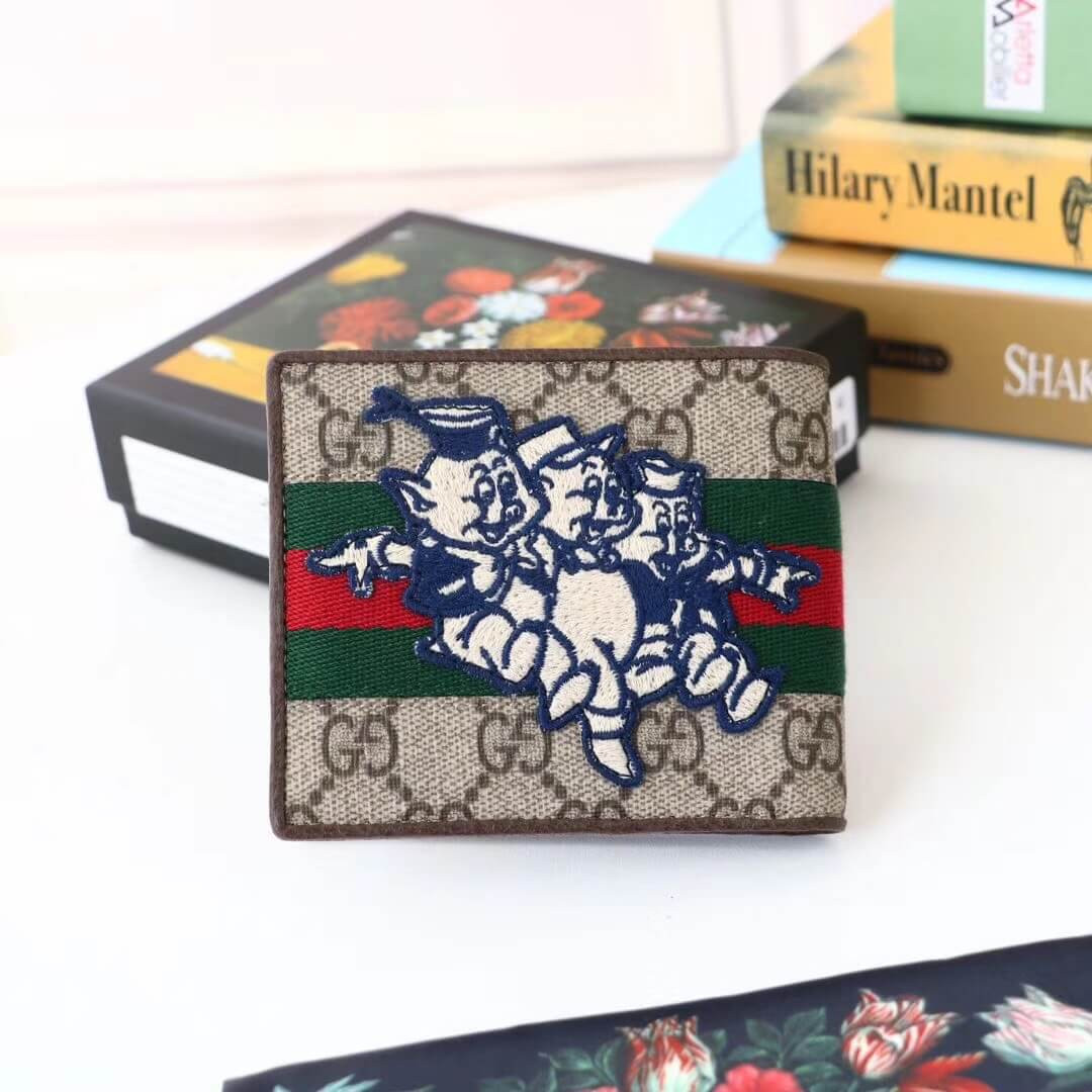 Gucci Wallet With Three Little Pigs 557702