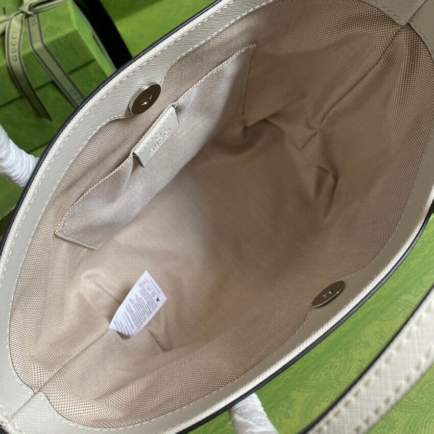 Gucci Childrens GG Heart Apple Pattern Tote 410812