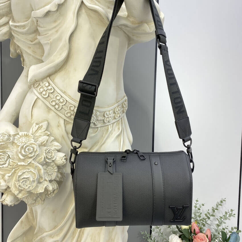 Louis Vuitton Aerogram Leather City Keepall M59255