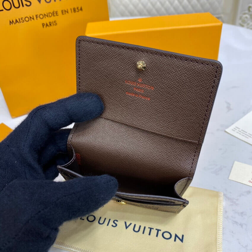 Louis Vuitton Damier Ebene Enveloppe Carte De Visite