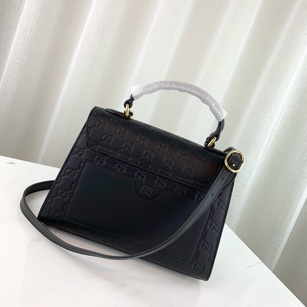 Gucci Padlock Small Gucci Signature Top Handle Bag 453188