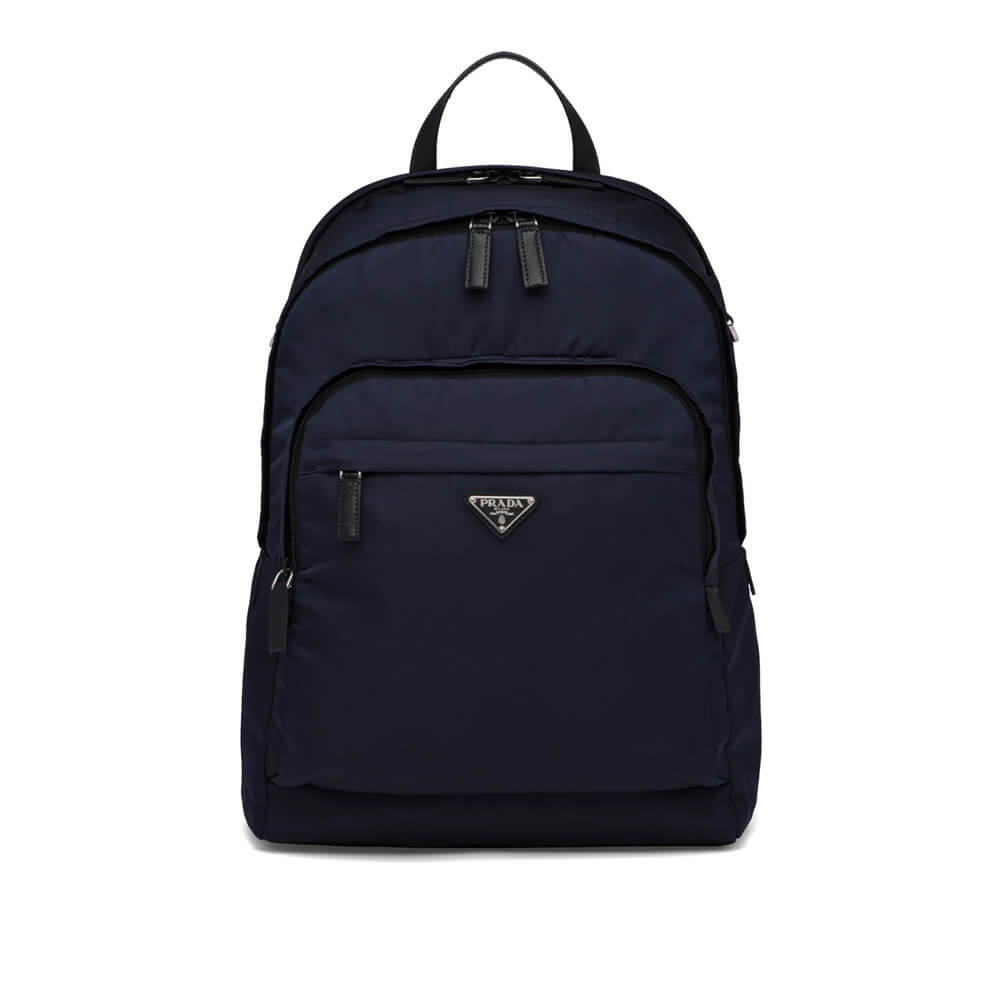 Prada Nylon And Saffiano Leather Backpack 2VZ048