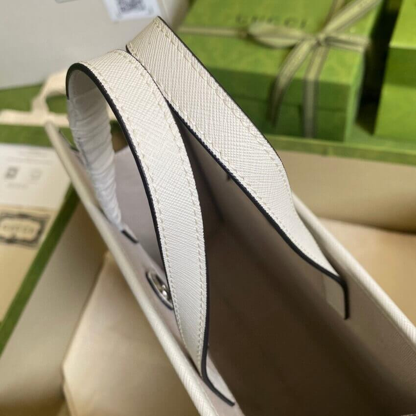 Gucci Childrens GG Heart Apple Pattern Tote 605614