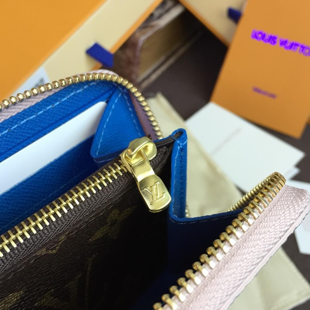 Louis Vuitton Monogram Cavas Clemence Wallet M63896