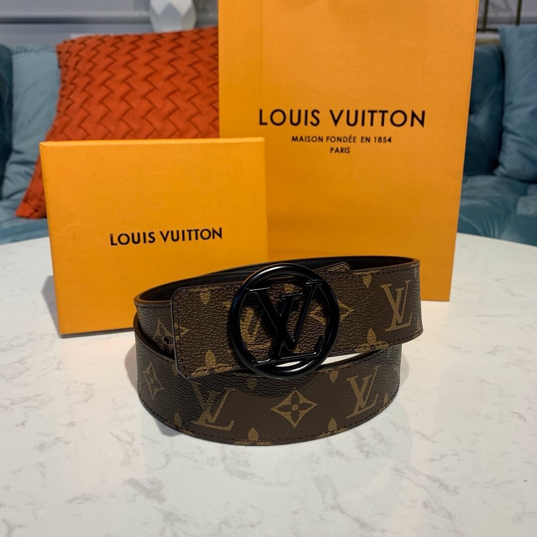 Louis Vuitton 40mm LV Circle Reversible Belt M0170U