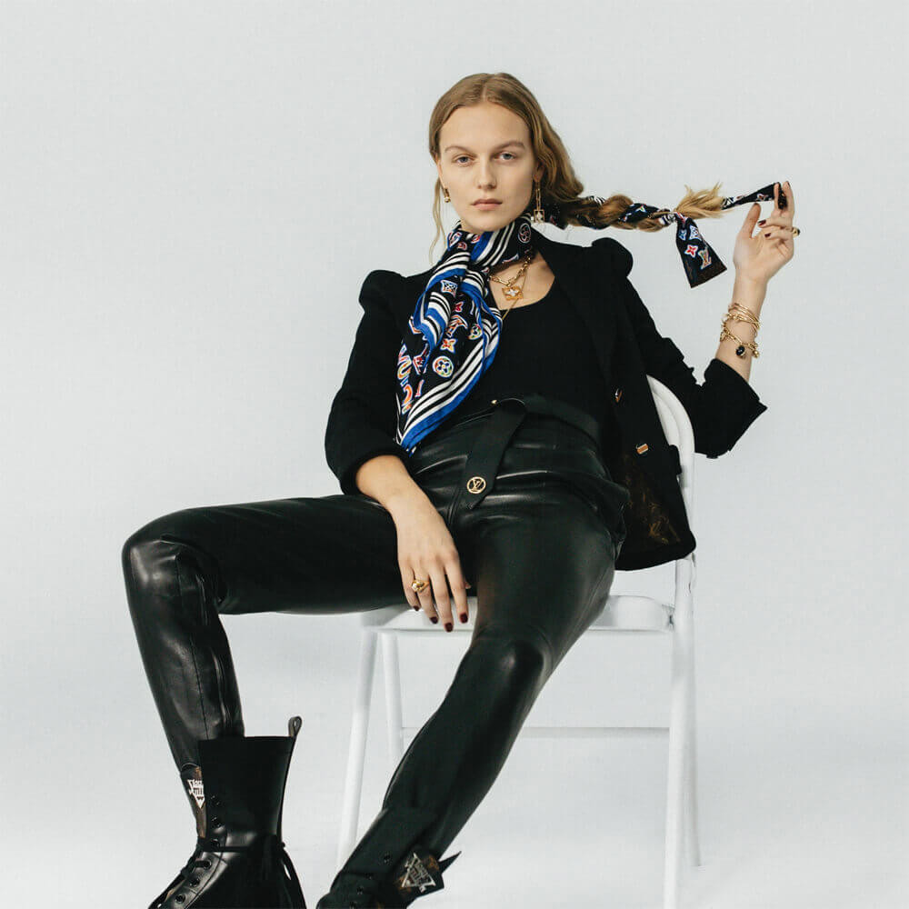 Louis Vuitton ABC Monogram Square M76126