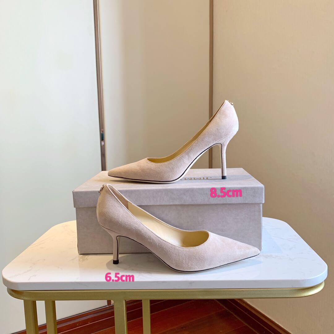 Jimmy Choo Romy Suede Point-Toe Pumps 120011