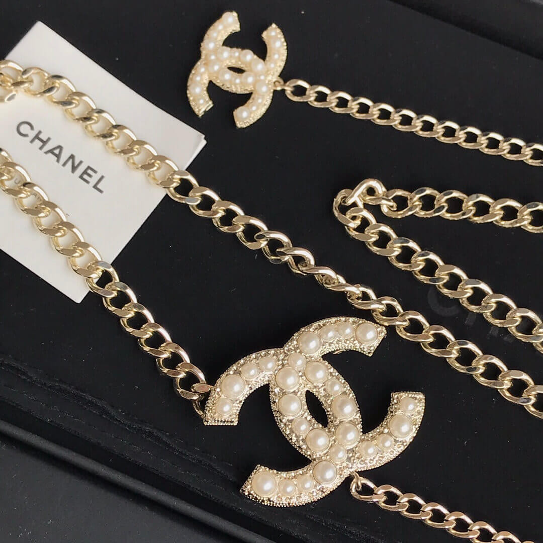 Chanel CC Logo Chain Belt 460976