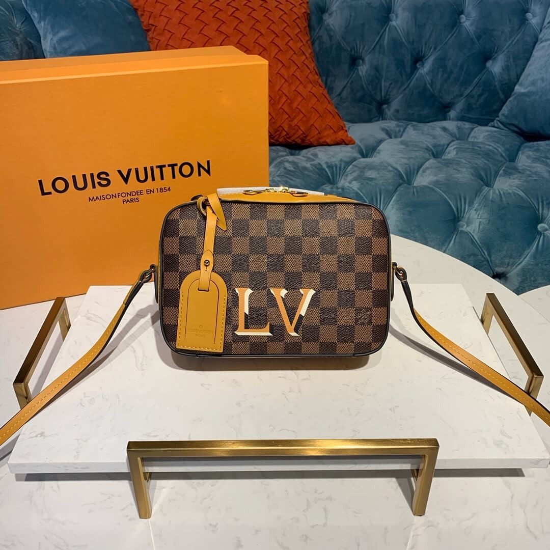 Louis Vuitton Damier Ebene Canvas Santa Monica N40178