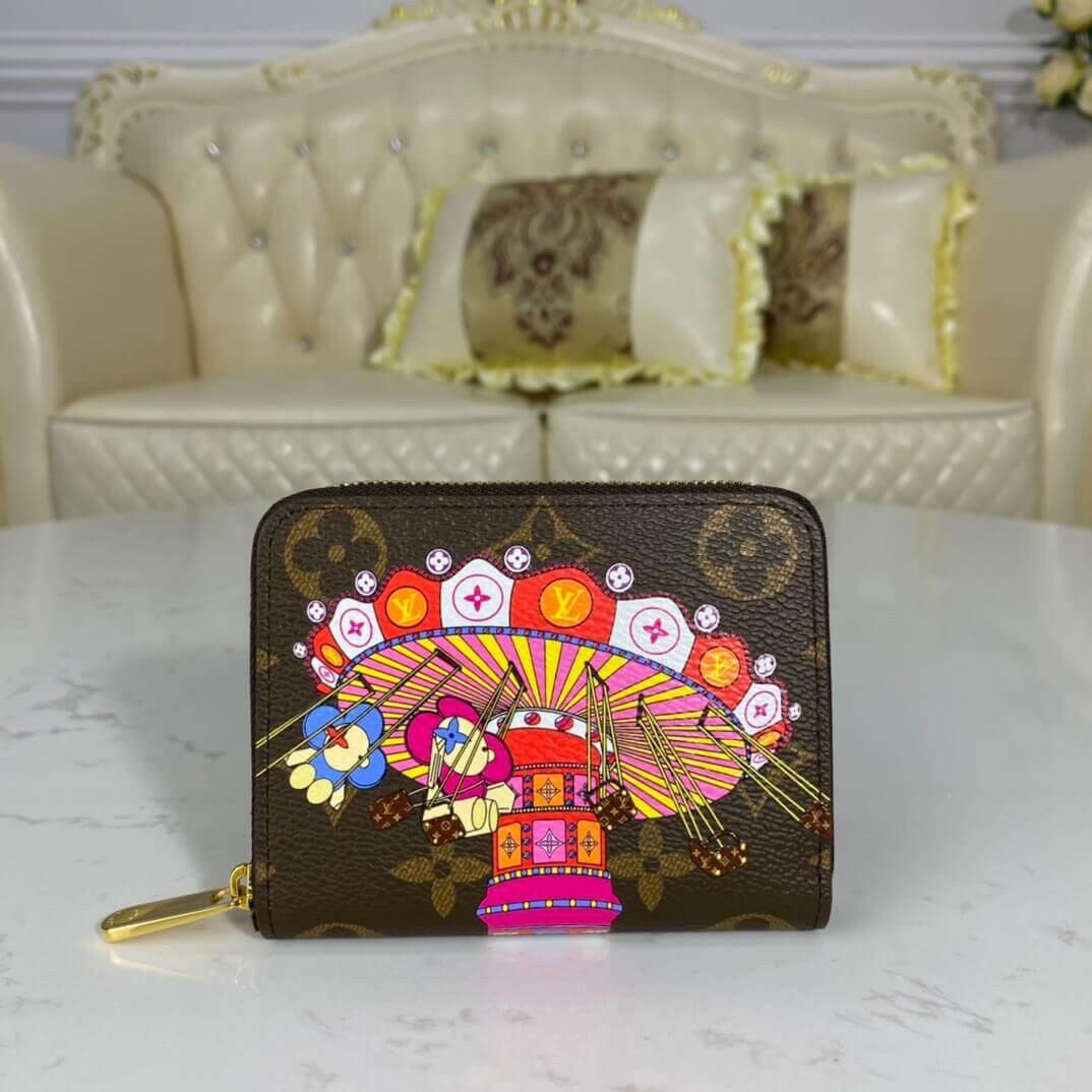 Louis Vuitton Christmas Animation 2020 Zippy Coin Purse M69755