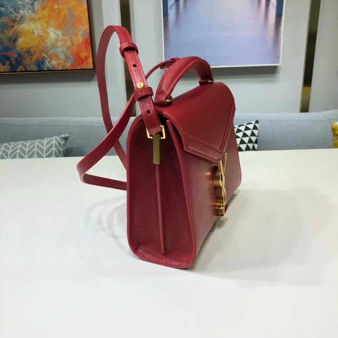 YSL Saint Laurent Cassandra Mini Top Handle Bag 602716