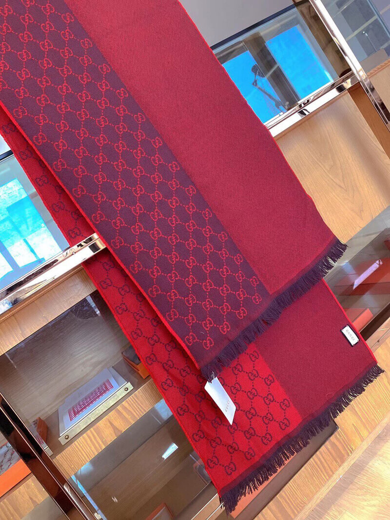 Gucci Unisex GG Guccissima Scarf 344994