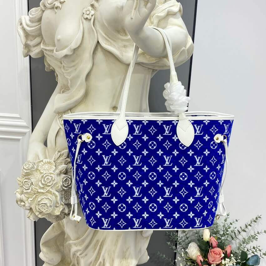 Louis Vuitton Monogram Jacquard Velvet Neverfull MM M46220