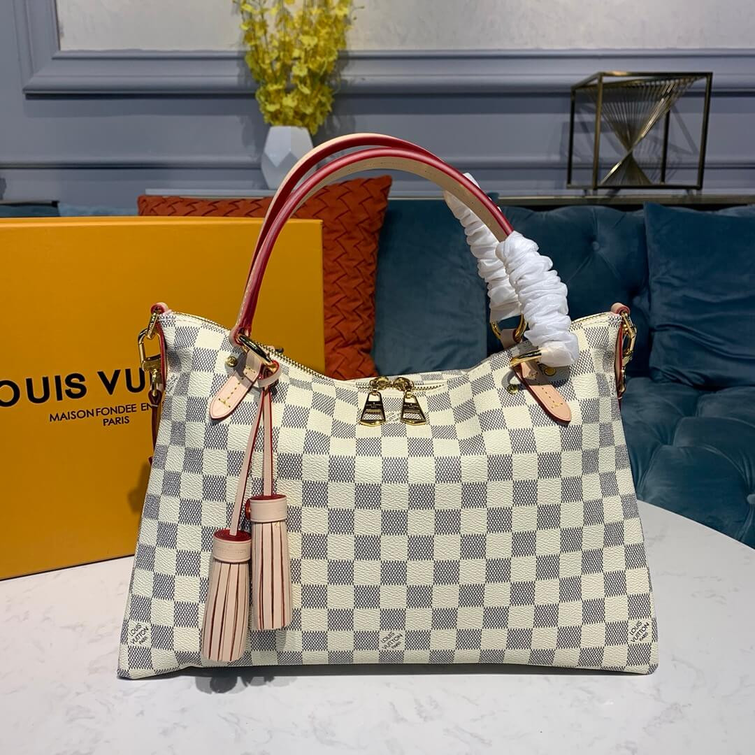 Louis Vuitton Damier Azur Canvas Lymington N40022