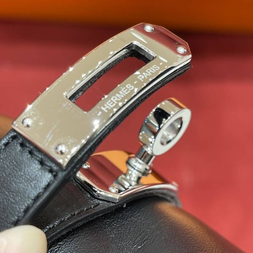 Hermes Calfskin Kelly Destin Loafer H212114 Black