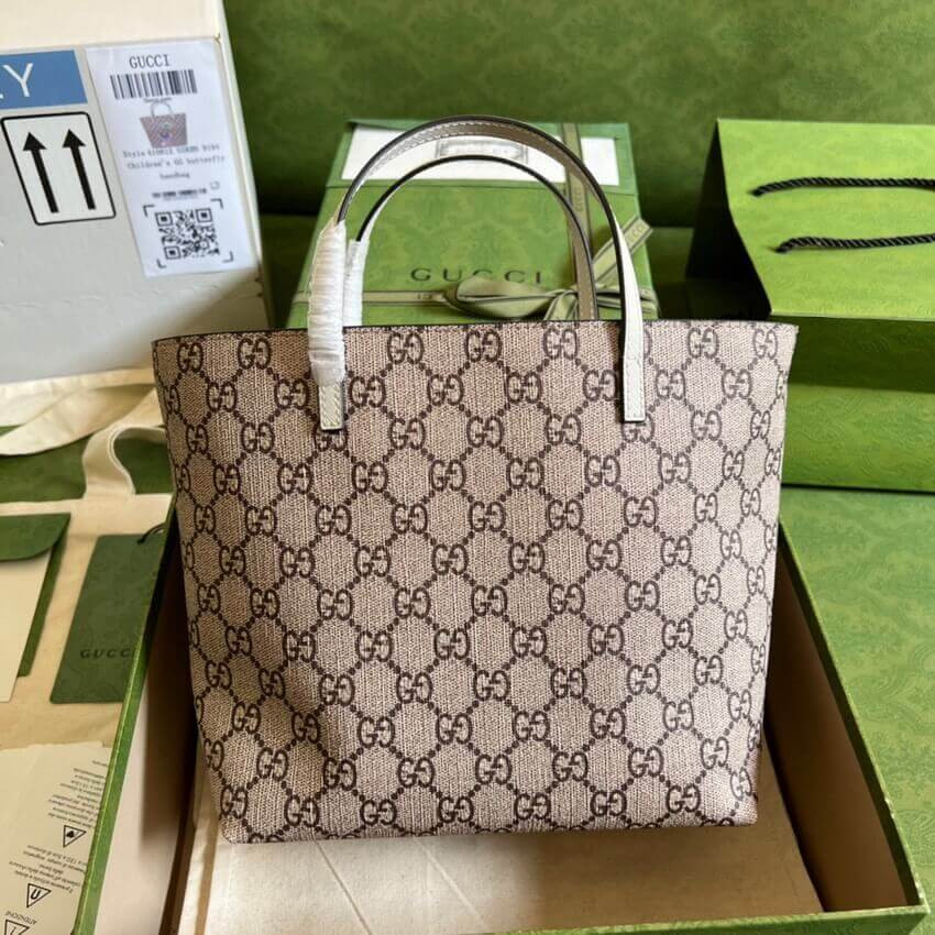 Gucci Childrens Cat Print Tote 410812