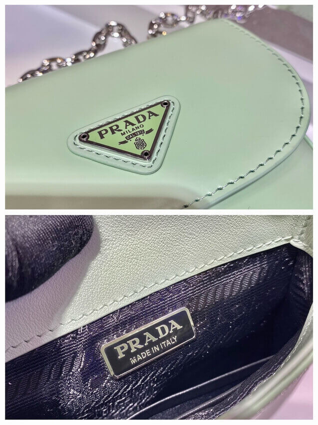 Prada Brushed Leather Mini-Bag 1BH185