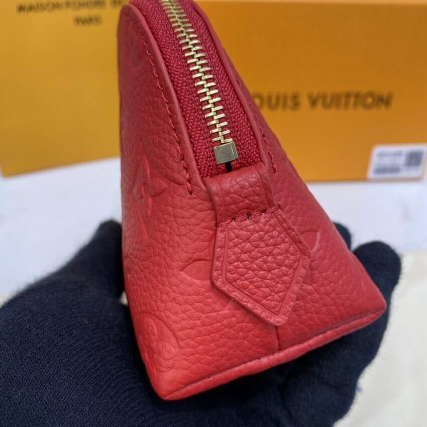 Louis Vuitton Monogram Empreinte Cosmetic Pouch PM M69414