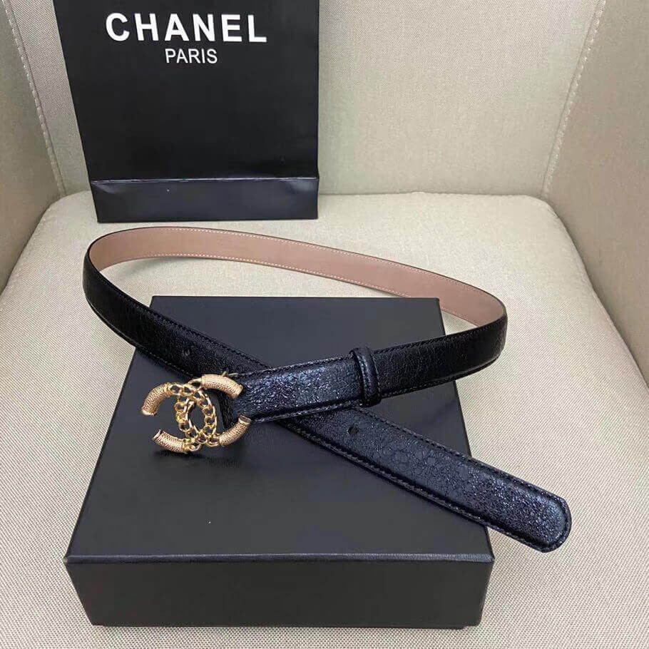 Chanel Deerskin 25mm Belt 6605