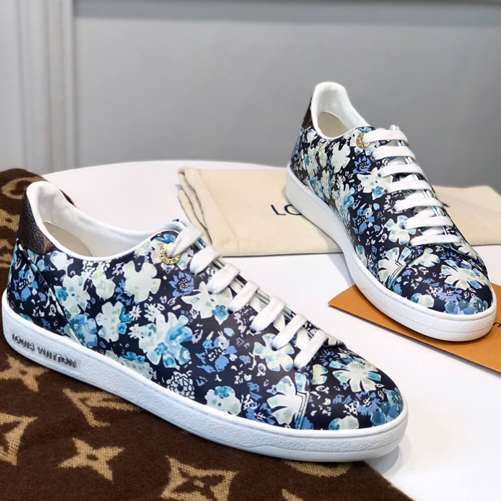 Louis Vuitton Leather Printed Frontrow Sneaker 1A5N7W