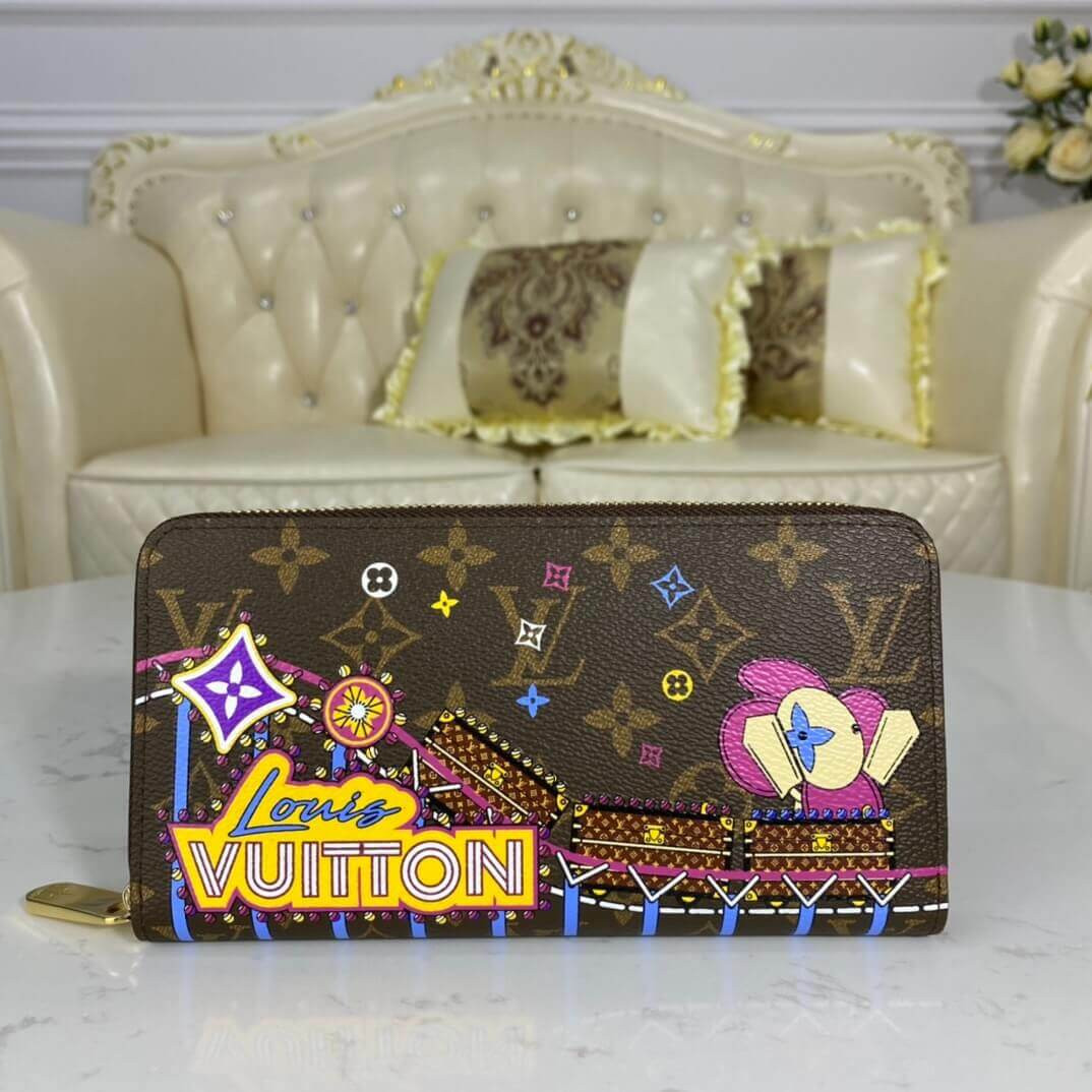 Louis Vuitton Christmas Animation 2020 Zippy Wallet M69750