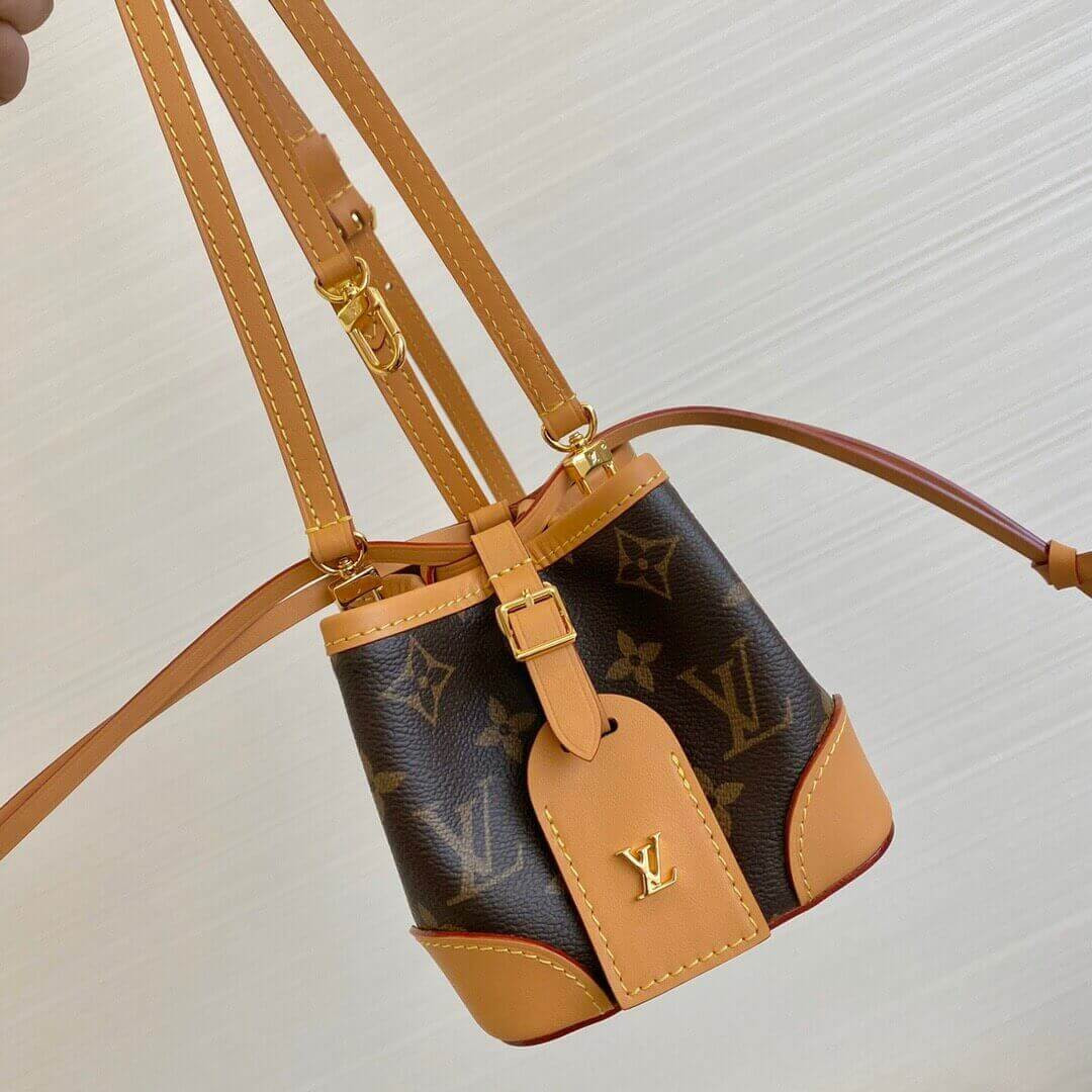 Louis Vuitton Monogram Canvas Mini Bucket Bag M57099