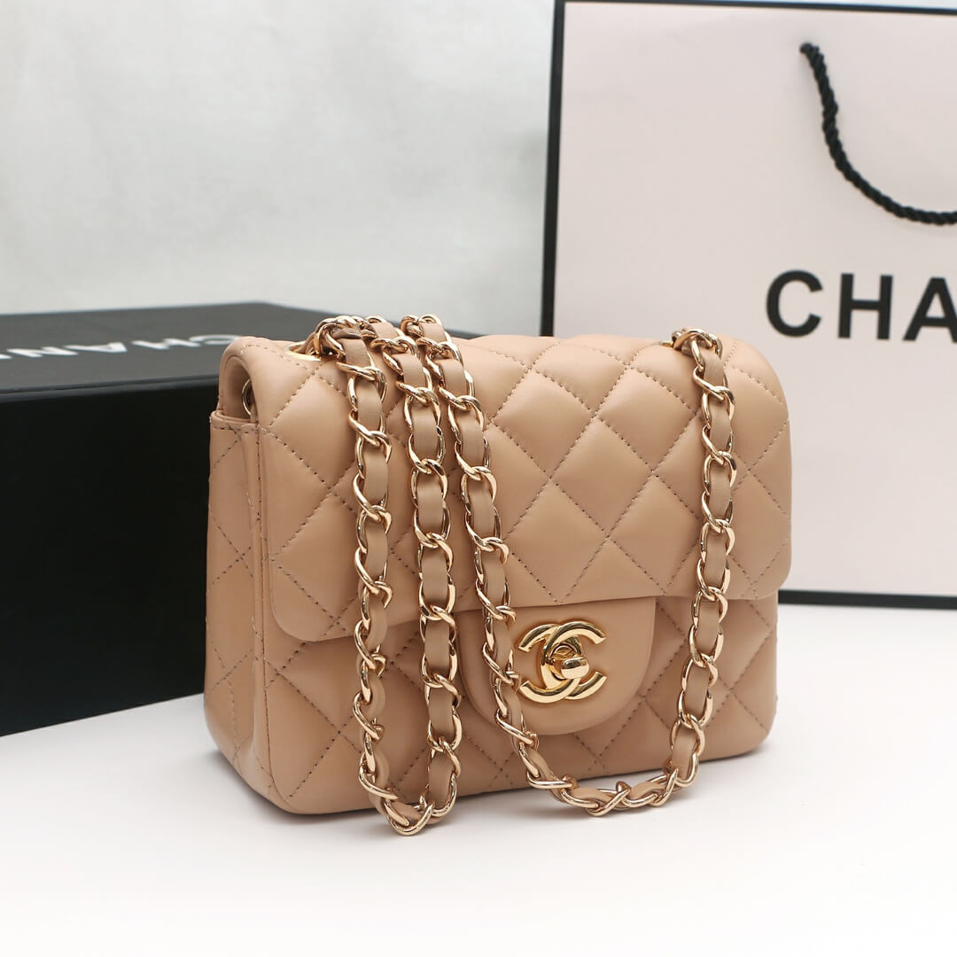 Chanel Lambskin 17cm Classic Flap Bag 1115