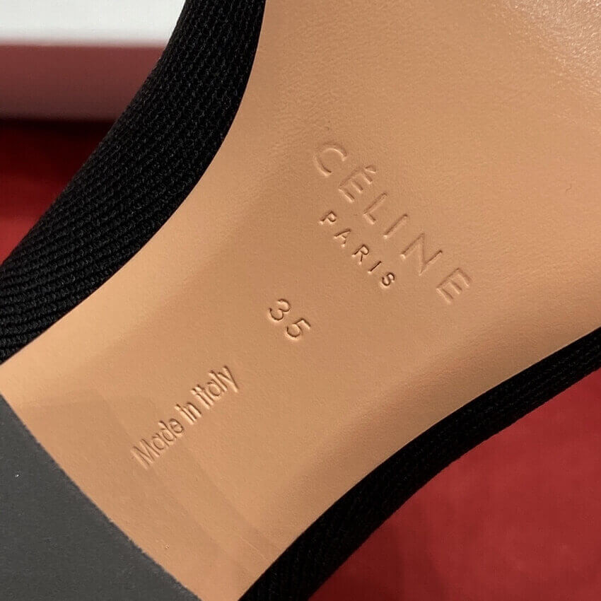 Celine 7cm Sock Ankle Boots 179425