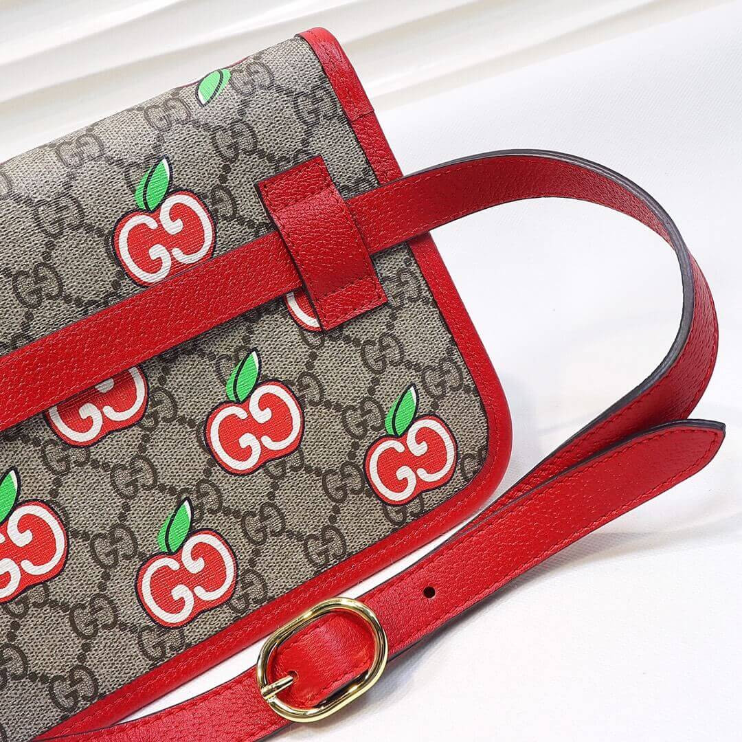 Gucci GG Apple Print Belt Bag 625233