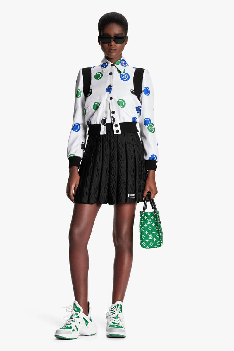 Louis Vuitton Monogram Jacquard Velvet Onthego PM M46216 Green