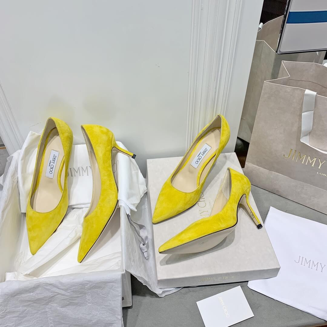 Jimmy Choo Romy Suede Pumps 120011