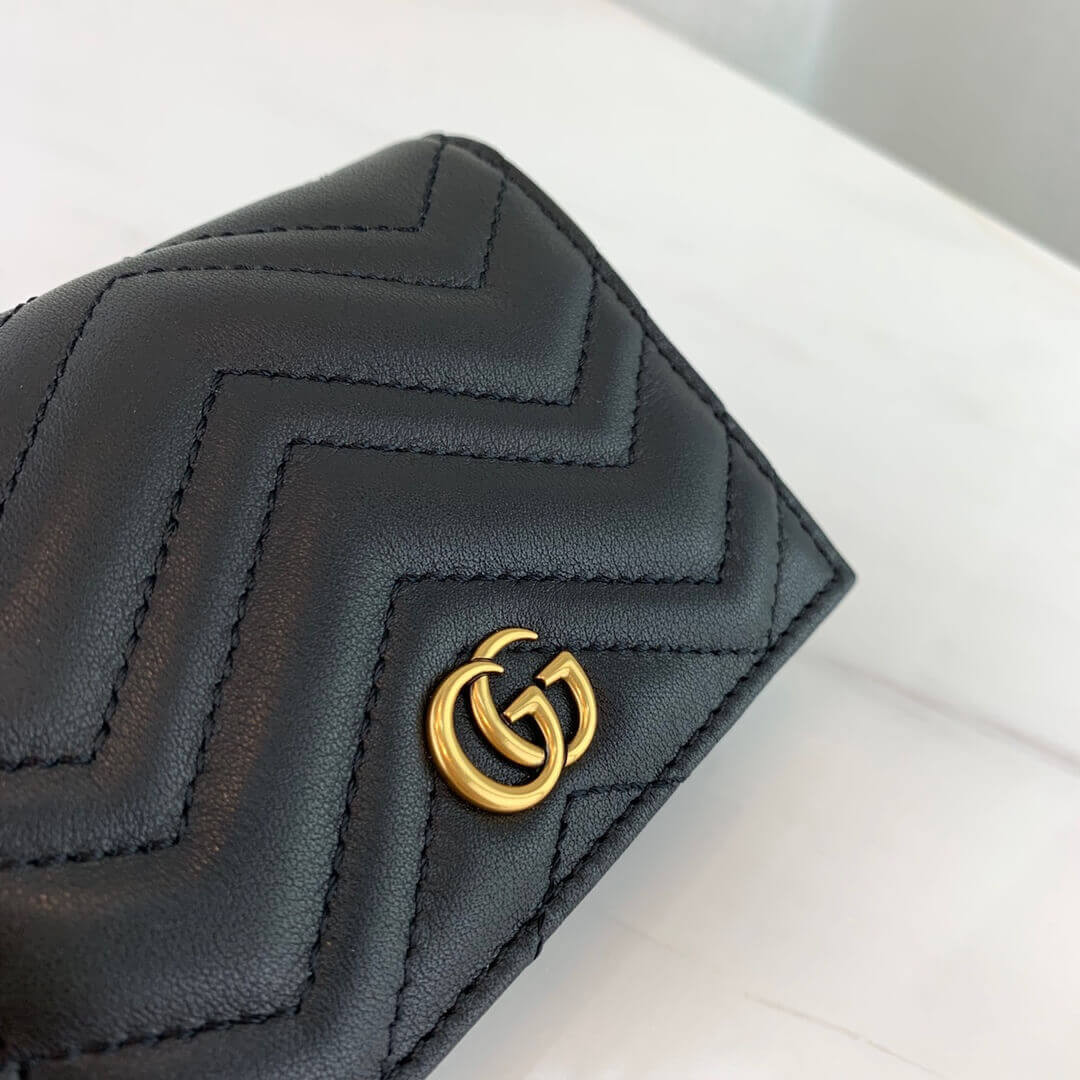 Gucci GG Marmont Card Case Wallet 466492