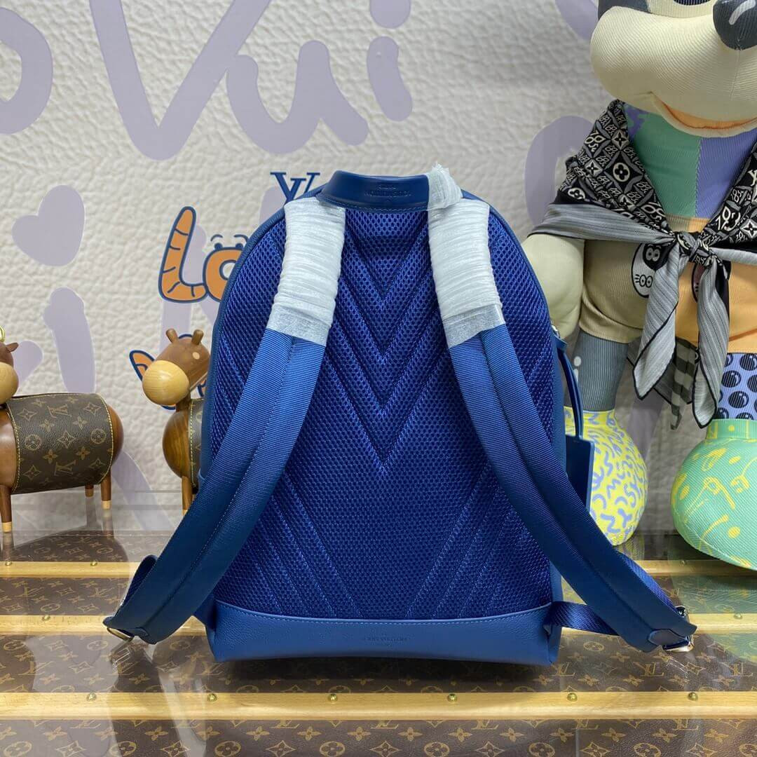 Louis Vuitton Takeoff Backpack M57079 Dark Blue