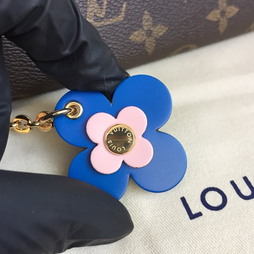 Louis Vuitton Monogram Cavas Clemence Wallet M63896