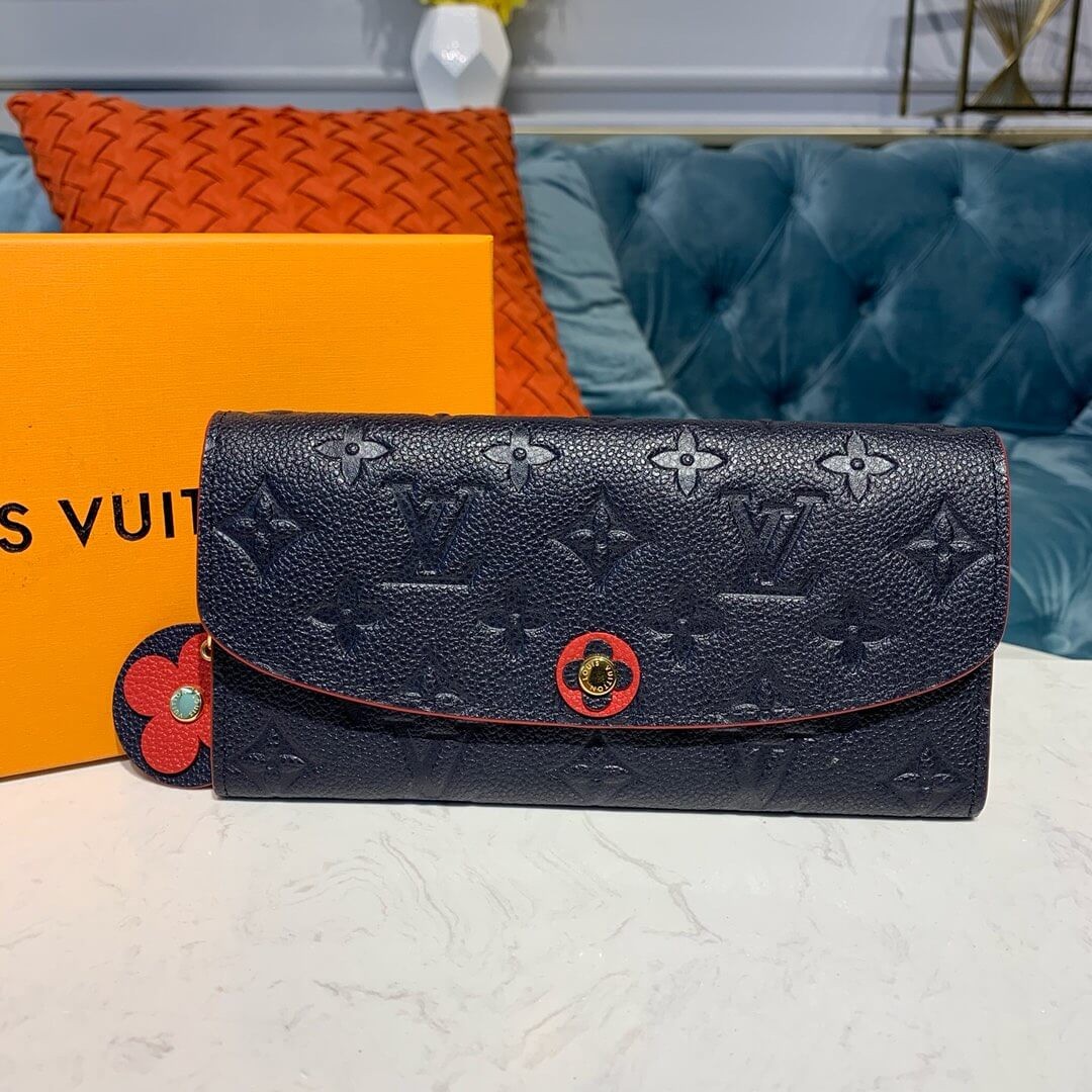 Louis Vuitton Monogram Empreinte Emilie Wallet M64162