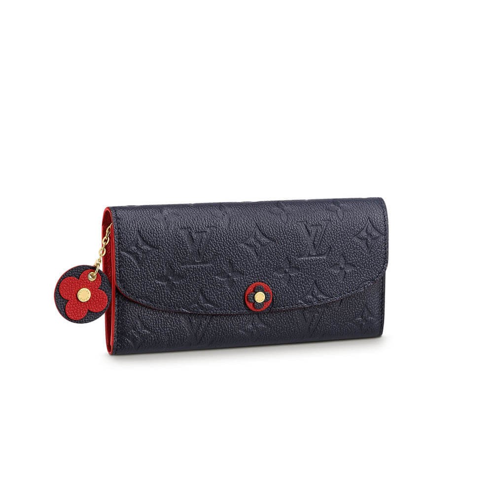 Louis Vuitton Monogram Empreinte Emilie Wallet M64162