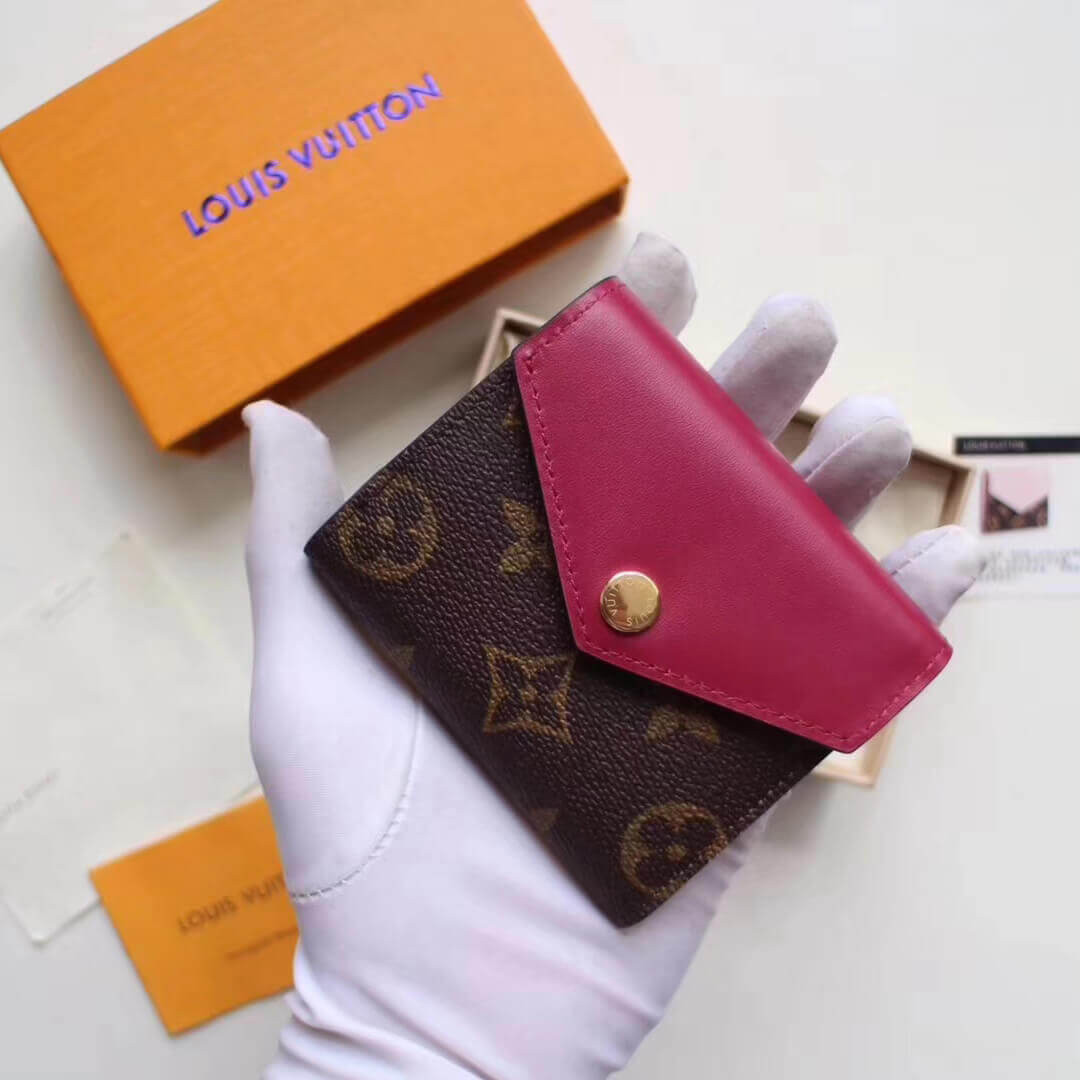 Louis Vuitton Monogram Canvas Zoe Wallet M63881 M62932 M62933